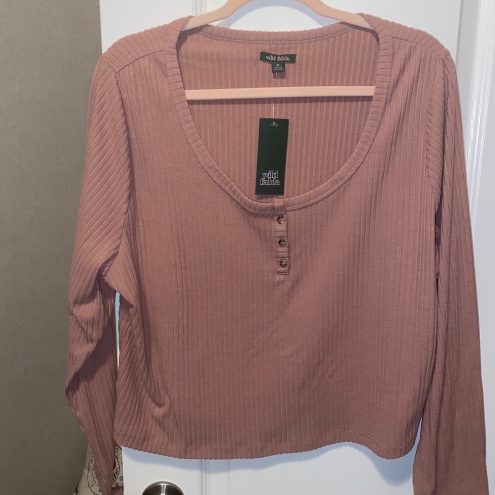 Pink sweater